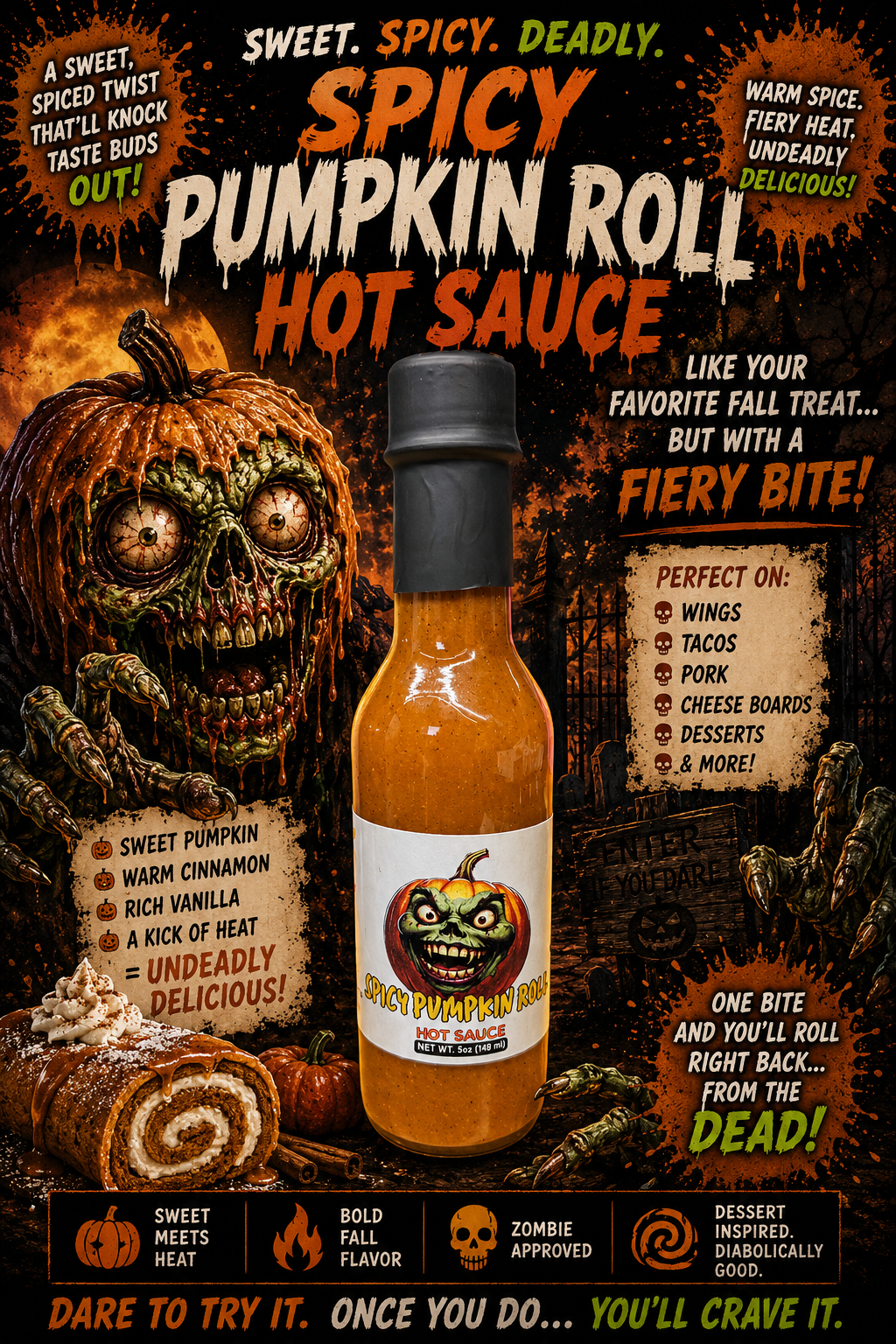 Spicy Pumpkin Roll