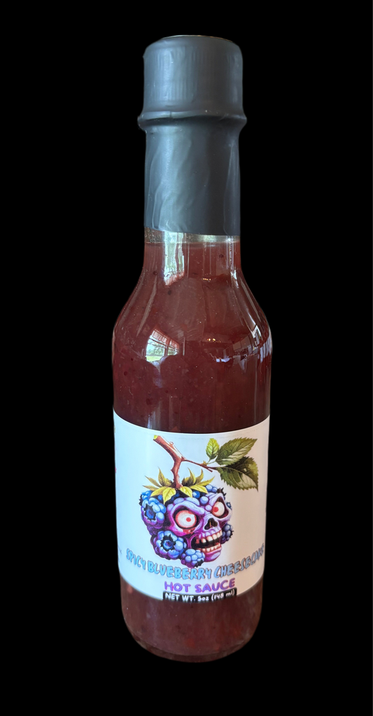 Spicy Blueberry Cheesecake Hot Sauce
