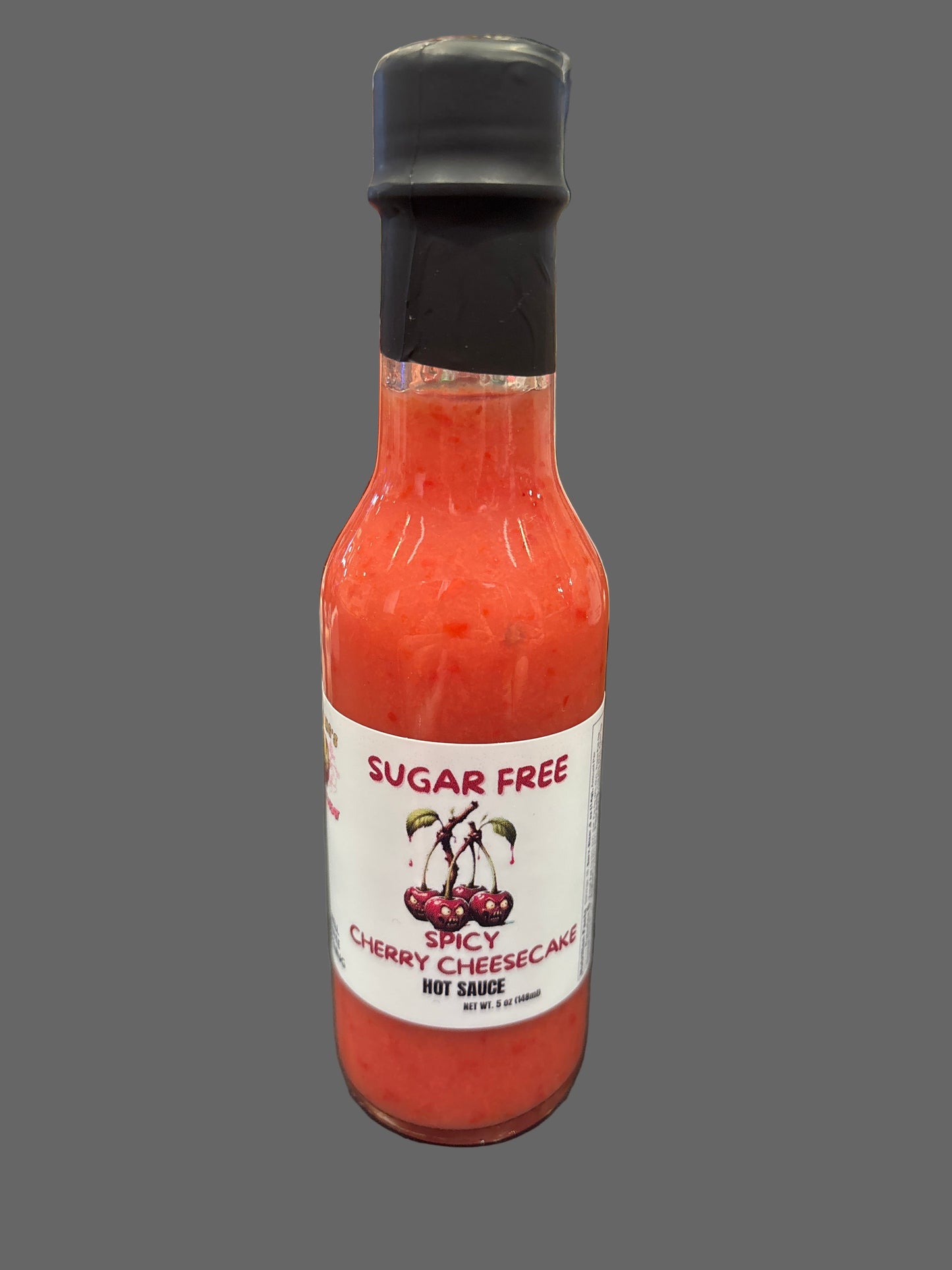 SUGAR FREE spicy cherry cheesecake